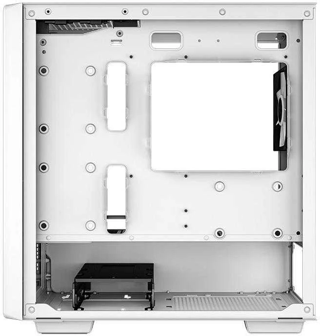 „Deepcool“ | ARGB „Micro-ATX“ korpusas | CC360 | Baltas | Mini-ITX / Micro-ATX | ATX PS2 (didžiausias ilgis: 160 mm)