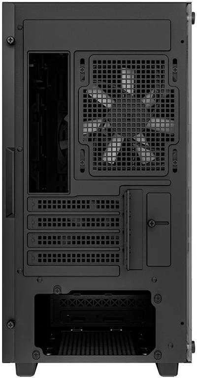 Korpusas Deepcool Micro-ATX CASE CC360 Juodas, Mini-ITX / Micro-ATX, 4, 1x USB3.0, 1x USB2.0, 1x Audio, ABS+SPCC+Tempered Glass, 1×120mm