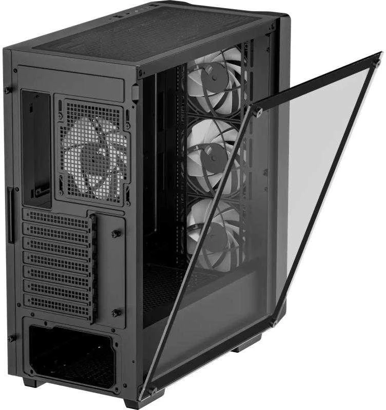 Deepcool | Korpusas | CC560 V2 | Juodas | Vidutinio dydžio bokštas | ATX PS2