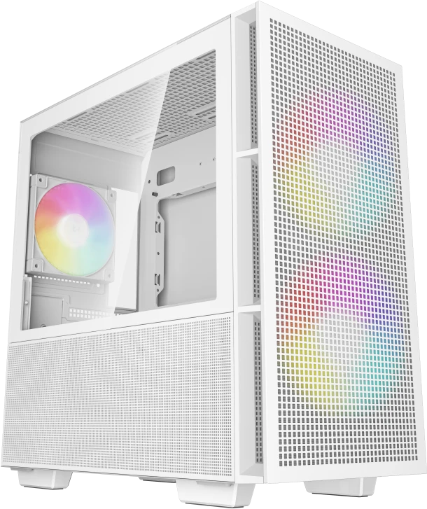 DEEPCOOL CASE MINITOWER MATX W/O PSU/CH360 WH