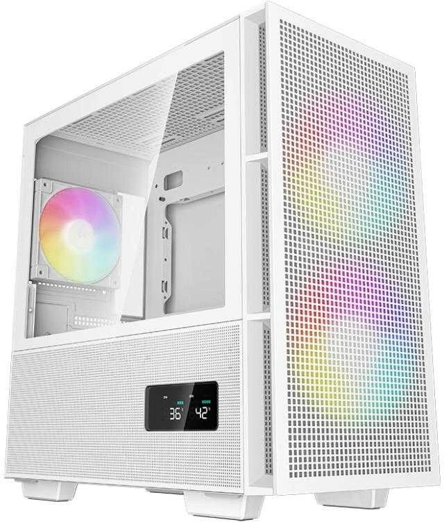 DEEPCOOL CASE MINITOWER MATX W/O PSU/CH360 WH