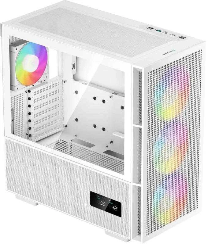 Korpusas Deepcool CH560 Digital MID TOWER CASE, Baltas
