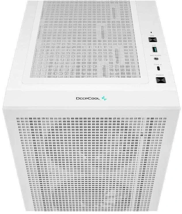 DeepCool CH560 Midi-Tower - balta