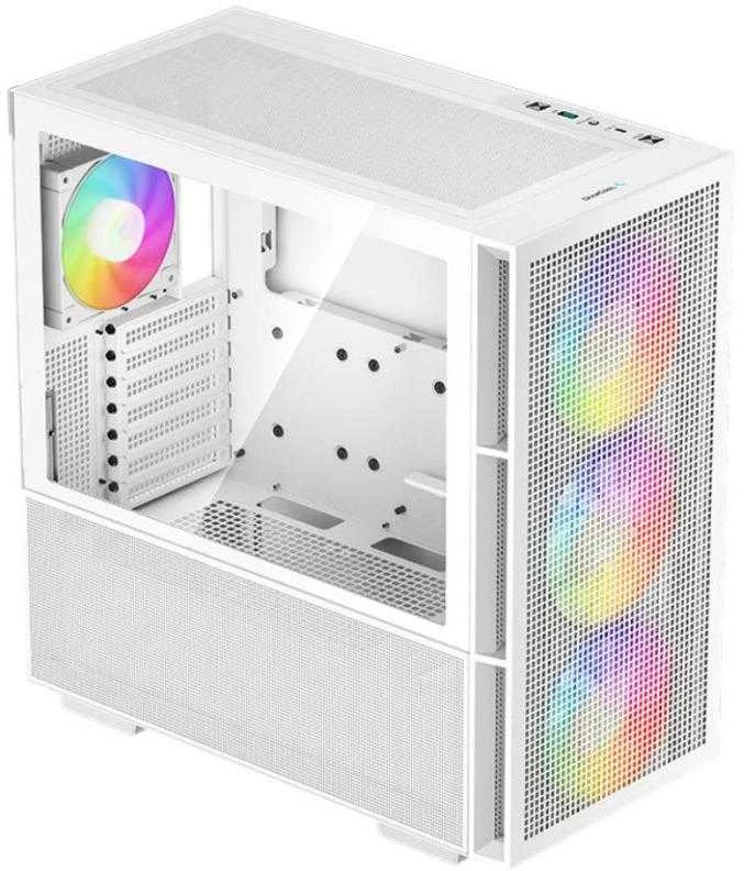 DeepCool CH560 Midi-Tower - balta