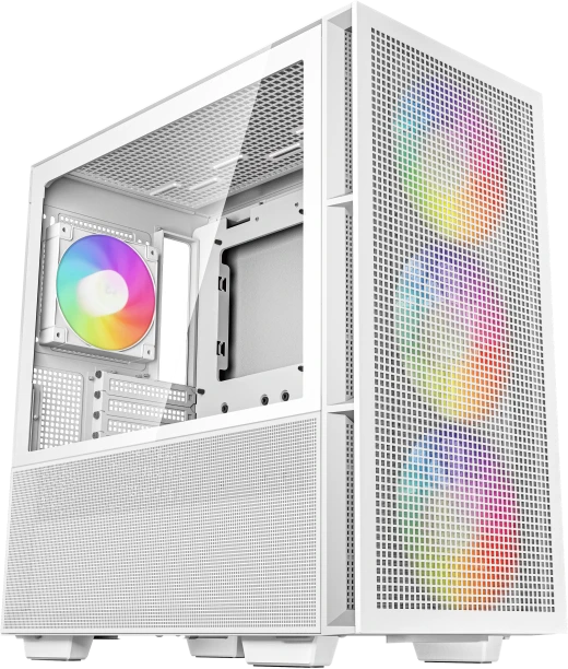 DeepCool CH560 Midi-Tower - balta
