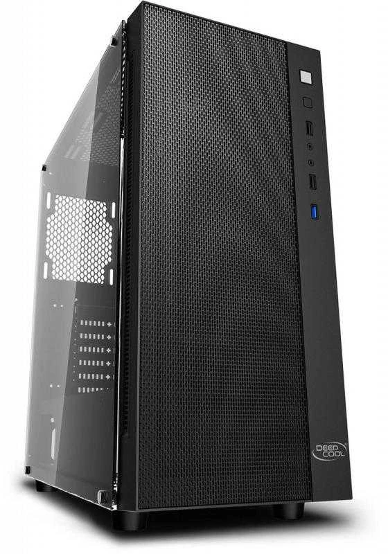 Deepcool MATREXX 55 MESH Šoninis langas, Juodas, E-ATX, Maitinimo blokas Nr.