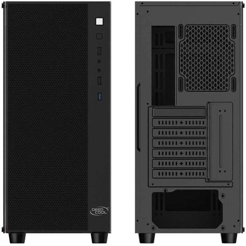 Deepcool MATREXX 55 MESH Šoninis langas, Juodas, E-ATX, Maitinimo blokas Nr.