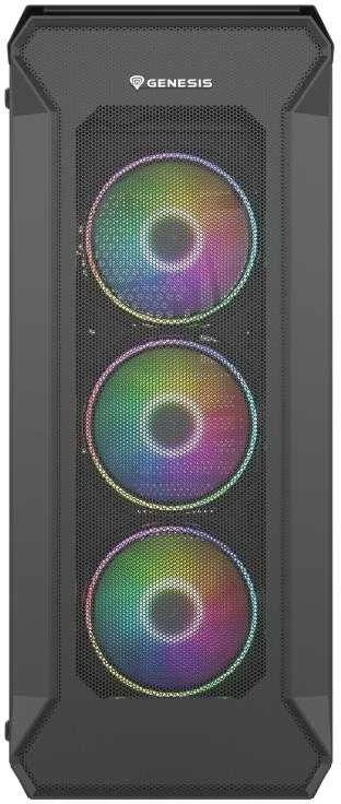 Genesis | PC Case | IRID 505 ARGB | Juodas | Midi-Tower