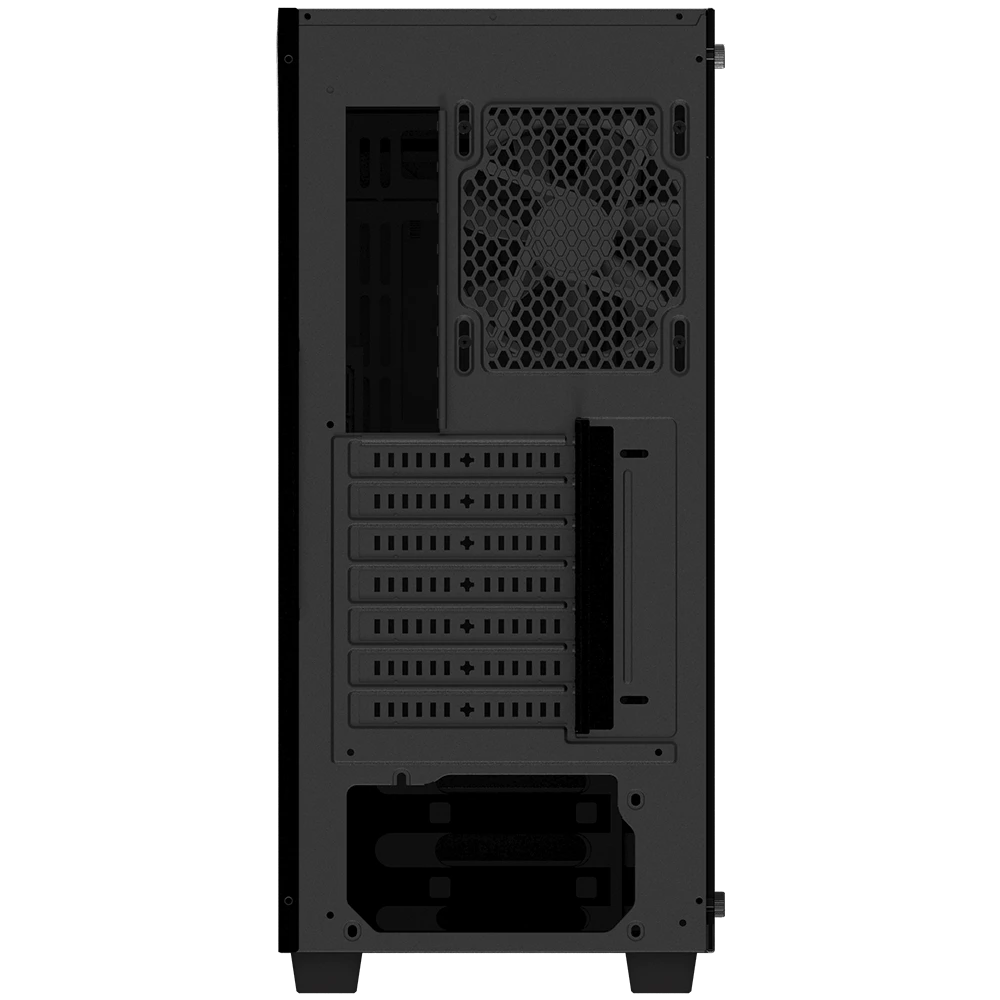„Gigabyte C200“ „Midi Tower“ Juoda