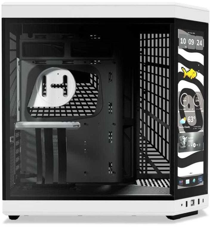 Hyte Y70 Touch Infinite Panda – juoda/balta