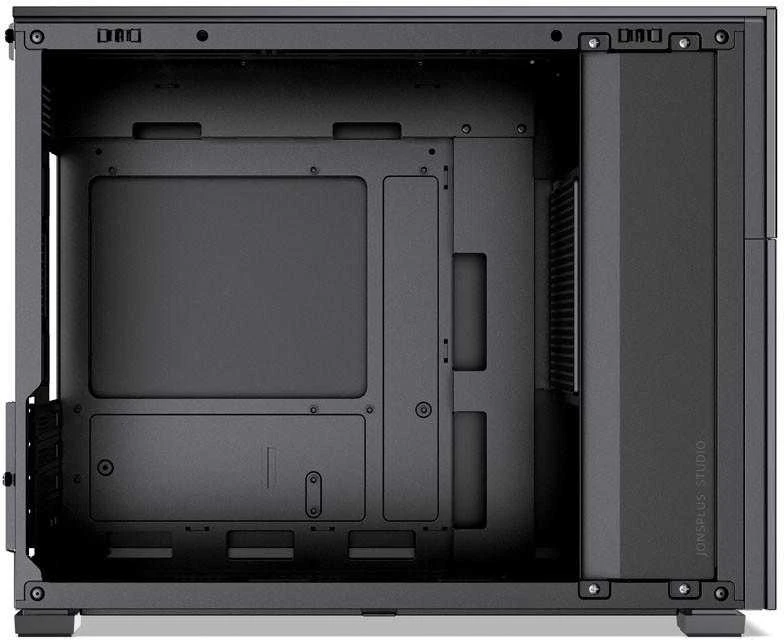 Jonsbo D31 MESH Micro-ATX kompiuterio korpusas, Tempered Glass – juodos spalvos