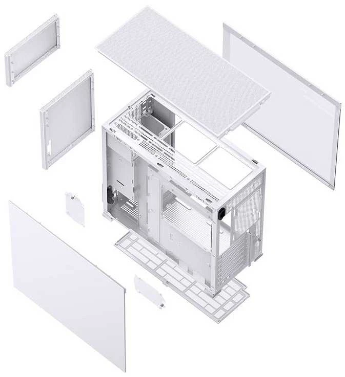 Korpusas Jonsbo D41 MESH ATX baltas