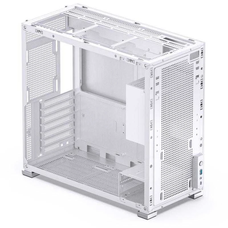 Jonsbo D41 korpusas, ATX, Tempered Glass, Baltas