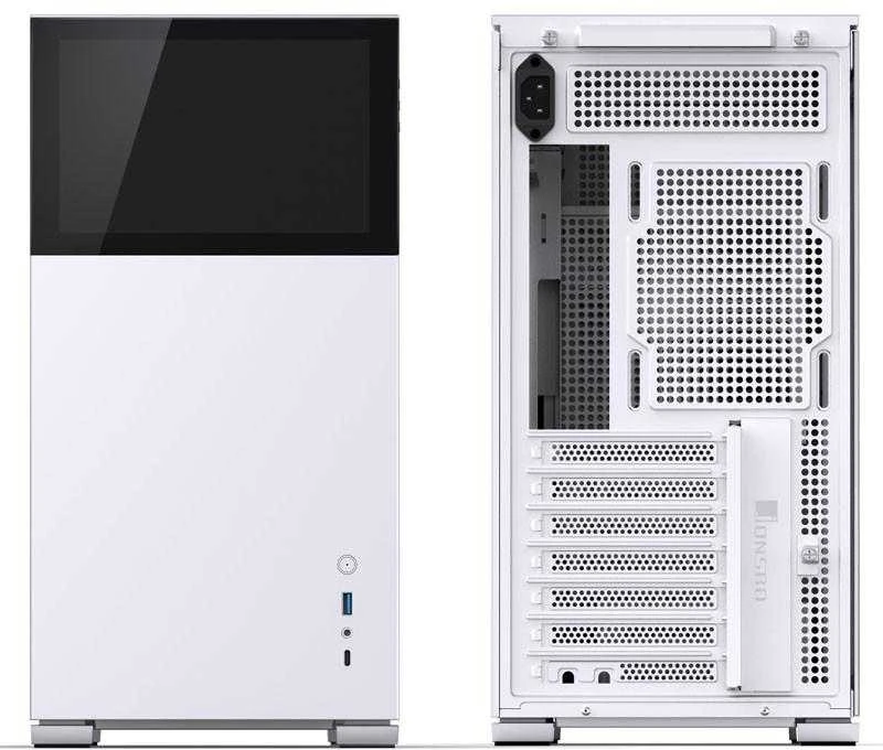 Jonsbo D41 korpusas, ATX, Tempered Glass, Baltas