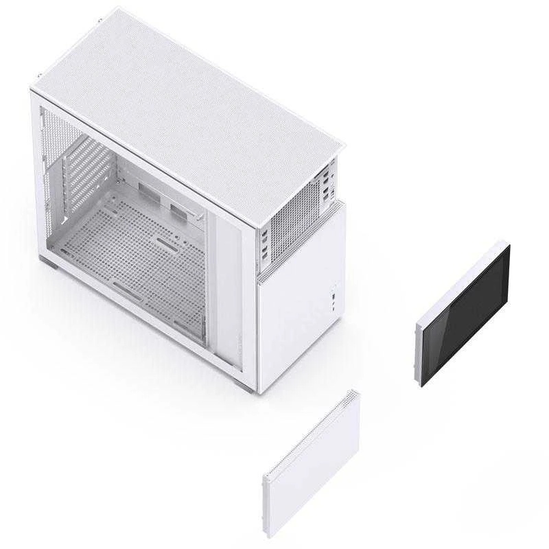 Jonsbo D41 korpusas, ATX, Tempered Glass, Baltas