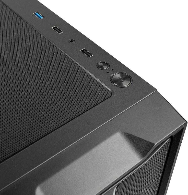 Kolink Inspire K12 ARGB Midi-Tower – juodos spalvos