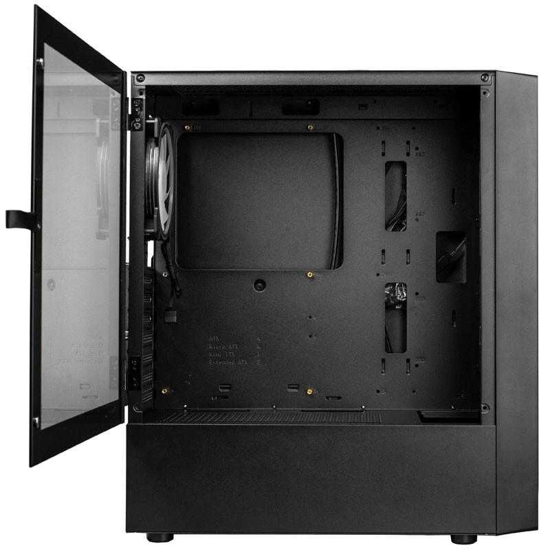 Kolink Inspire K12 ARGB Midi-Tower – juodos spalvos