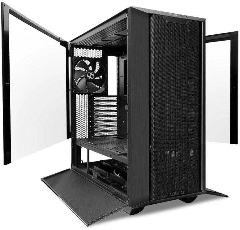 Lian Li LANCOOL III E-ATX korpusas, midi tower - juodas
