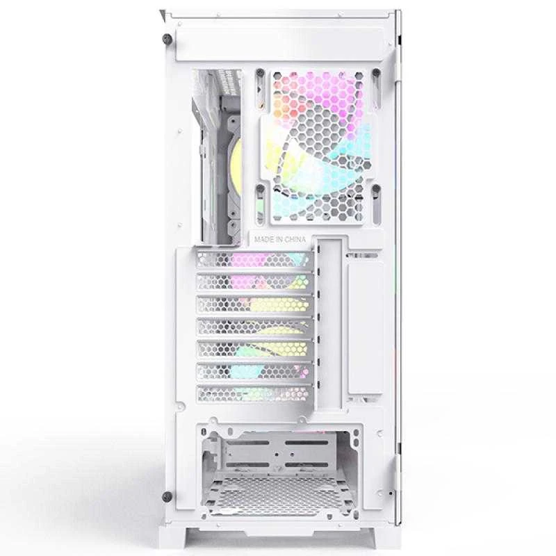 Montech AIR 1000 Premium, Midi-Tower, Tempered Glass - baltos spalvos