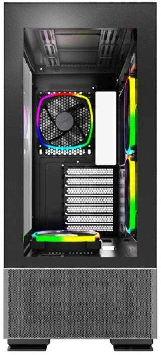 Montech SKY TWO, Midi-Tower - juodos spalvos