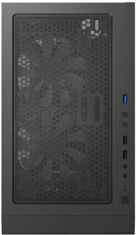 „Montech X3 Glass Mid Tower“ korpusas, RGB, grūdintas stiklas – Juodas