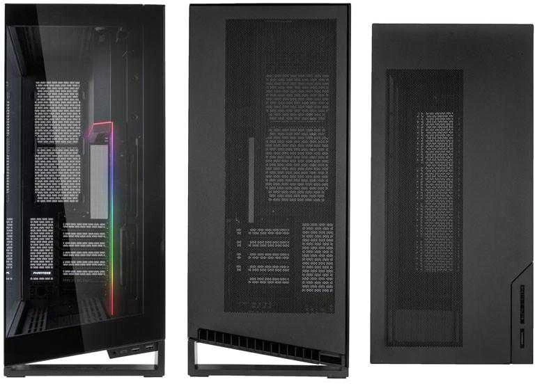 PHANTEKS NV Serija NV7, Grūdintas stiklas, ARGB - juoda