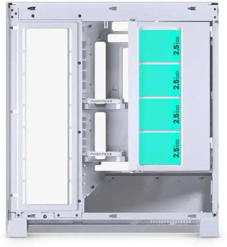 PHANTEKS NV Serija NV5 MK2, Grūdintas stiklas, DRGB - balta