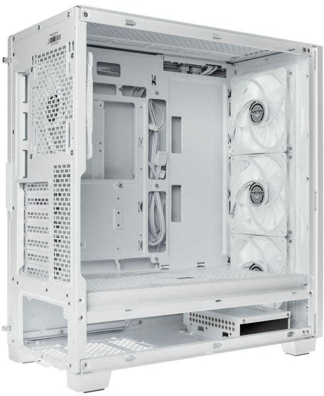 Phanteks XT Pro Ultra grūdinto stiklo langai, D-RGB - balta