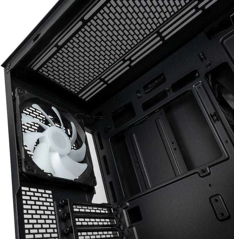 Phanteks XT Pro Ultra grūdinto stiklo langai, D-RGB - juoda