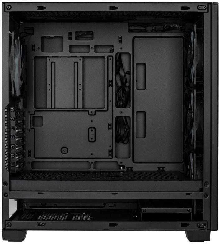 Phanteks XT Pro Ultra grūdinto stiklo langai, D-RGB - juoda