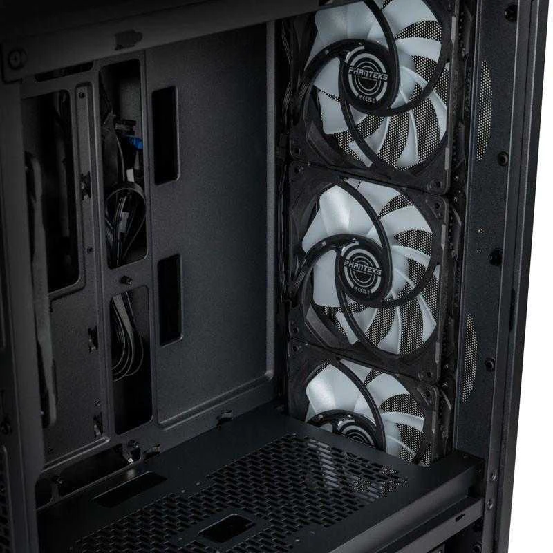 Phanteks XT Pro Ultra grūdinto stiklo langai, D-RGB - juoda