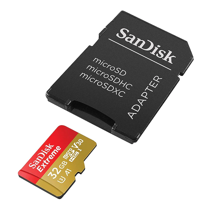 Atminties kortelė SanDisk microSDXC Extreme 128GB 190/90 MB/s UHS-I U3