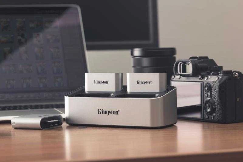 KINGSTON USB3.2 GEN1 WORKFLOW DVIEJŲ DARBŲ SDHC/SDXC UHS-II KORTELĖS SKAITYTUVAS