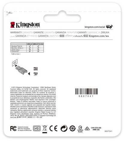 KINGSTON MobileLite Plus USB 3.1 Micro SDHC/SDXC UHS-II kortelių skaitytuvas