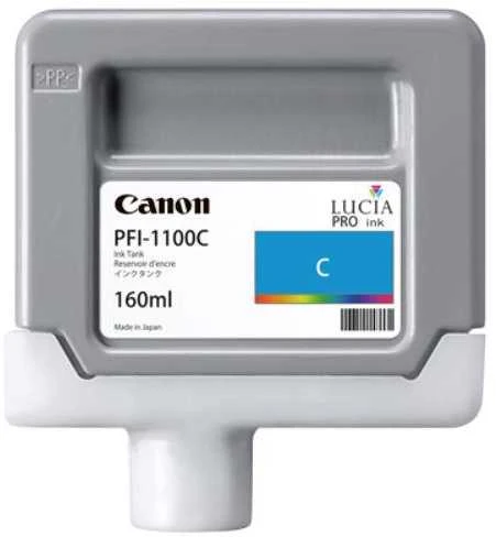 Canon PFI-1100C rašalo kasetė Originalus Žydras