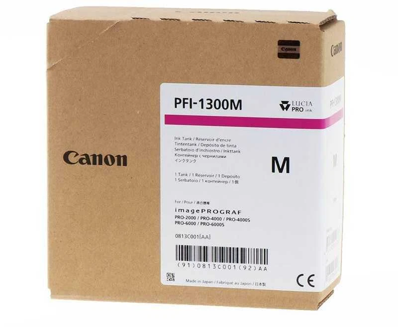 Originalus „Canon“ rašalas PFI1300M, purpurinė (0813C001)