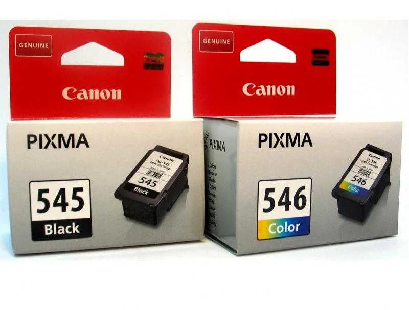 CANON 1LB PG-545 / CL-546 rašalo kasetė juodas ir spalva standartinė talpa bk: 180p cl: 180p 2 pakuočių lizdinė plokštelė be signalizacijos