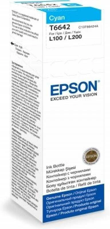 EPSON T6642 CYAN RAŠALO BUTELĖLIS 70ml