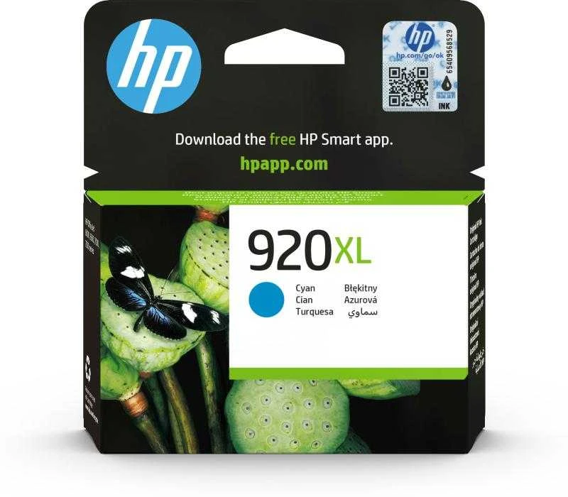 Hewlett Packard (HP) HP 920 XL mėlynas CD972AE