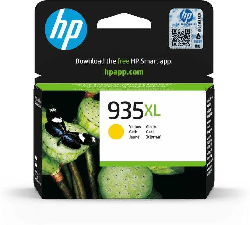 Hewlett Packard (HP) HP C2P26AE rašalo kasetė, Nr. 935XL, geltona, didelės talpos