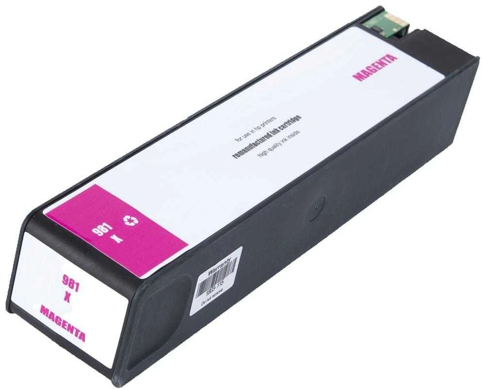 Hewlett Packard (HP) „HP 981X High Yield Magenta“ originali kasetė „PageWide“ (10 000 puslapių)