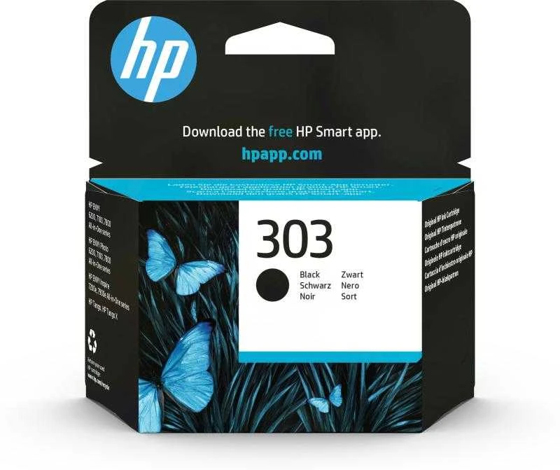Hewlett Packard (HP) HP 303 juoda T6N02AE Instant Ink