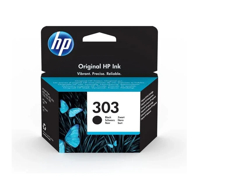 Hewlett Packard (HP) HP 303 (T6N02AE) Rašalinė kasetė, Juoda