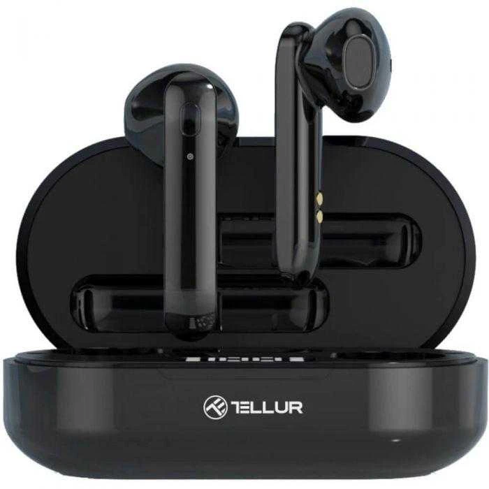 Ausinės Tellur Flip True Belaidės Earphones Juodas
