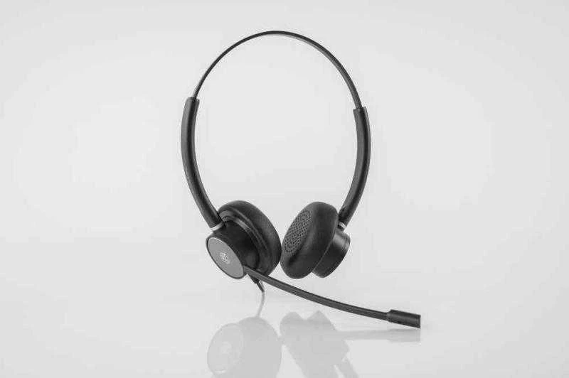 Tellur Voice 420 laidinės ausinės su mikrofonu, juodos
