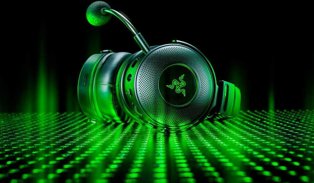 Belaidės Žaidimų ausinės Razer Kraken V3 Pro, Juodos