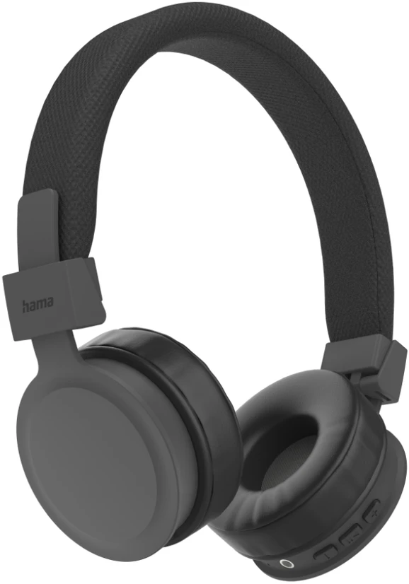 Hama Freedom Lit Bluetooth belaidės ausinės su mikrofonu, juodos / pilkos