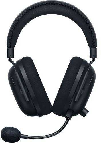 Esports THX Spatial Audio Žaidimų Ausinės Razer BlackShark V2 + USB garso plokštė, Juodos