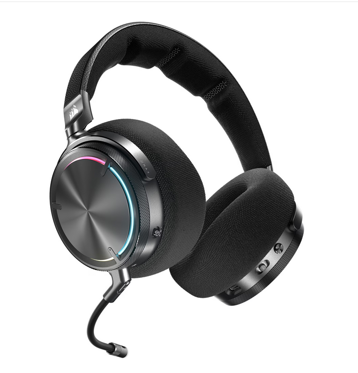 Ausinės Corsair Virtuoso Max Belaidės juoda