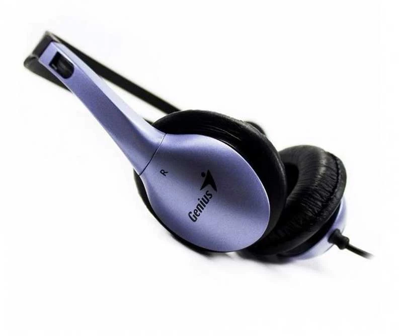 Genius HS-04S ausinės, melsvas korpusas